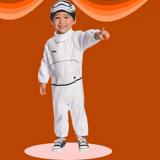 Star Wars Stormtrooper Toddler Costume with Jumpsuit and Headpiece {1}