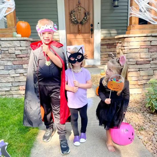 Big Dot of Happiness Trick or Treat - Halloween Party Photo Booth Props Kit - 20 Count {5}