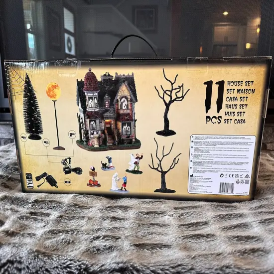 The House Of Shadows Set - Lemax Spooky Town {3}