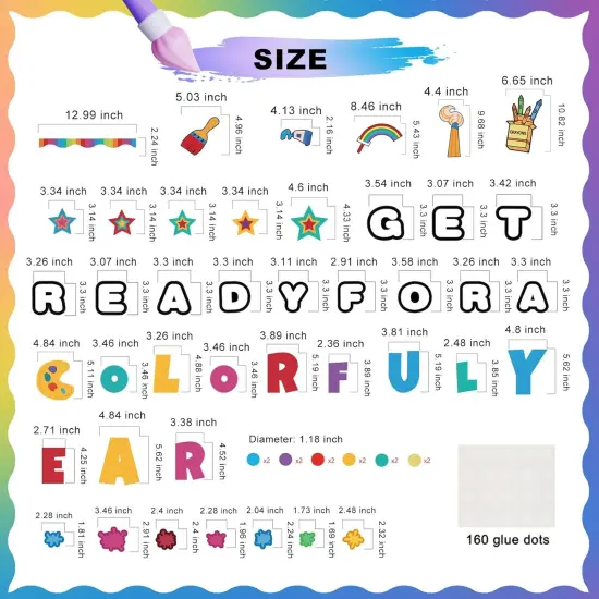 Classroom Bulletin Board Decoration Set Welcome Back to School Bulletin Board {3}