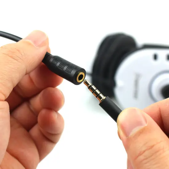 Insten 3.5mm M/F Stereo Plug to Jack Extension Cable Audio Output Extend 25ft feet for iPad Mini 5 iPad Air 2019 Black {5}