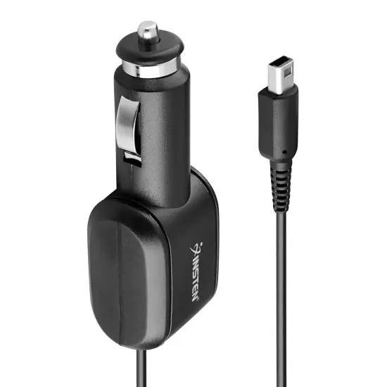 Insten Car Charger for Nintendo DSi / DSi LL XL / 2DS 3DS / 3DS LL XL / NEW 3DS XL / NEW 2DS XL Black {3}
