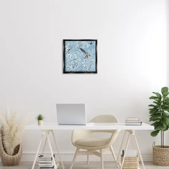 Stupell Industries Minted Serenity Bird Branches Floating Frame By Melissa Wang {8}
