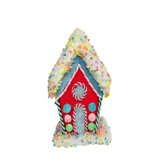 Sweet Holiday Delight: Christmas Candy House Foam Ornament/Wreath Attachment-85325PK {1}