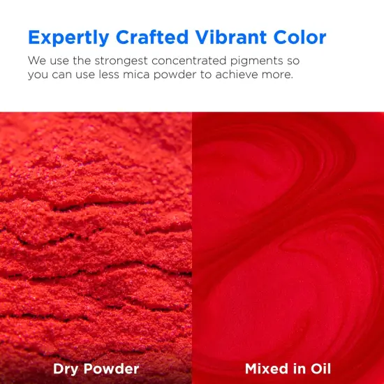 Rolio - 1 Jar Mica Powder (Scarlet) - 100g {2}