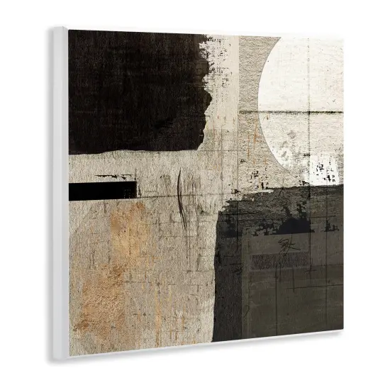 Stupell Industries Rustic Neutral Shapes Wall Plaque By Susan Jill {3}