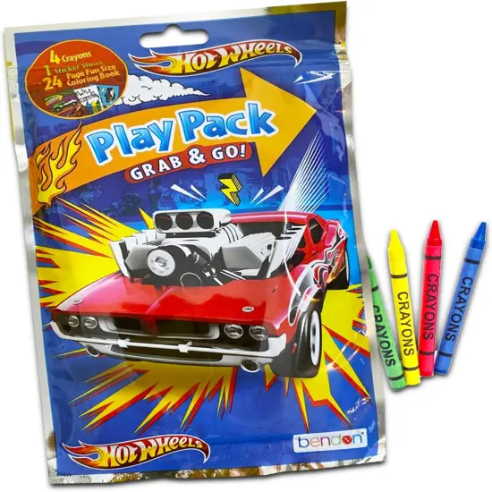 Monster Jam and Hot Wheels Magic Ink Coloring Book Set {4}