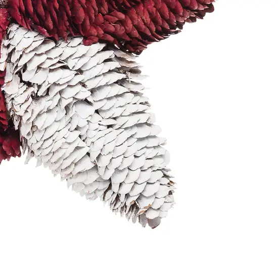 Americana 4th of July Pine Cone Star Patriotic Ornament {3}