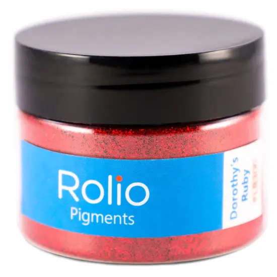 Rolio - 1 Jar Vibrant Holographic Glitter (Dorothy's Ruby) - 1 oz {1}