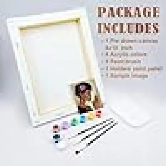 Supplies Art Set Afro Pray Woman {5}