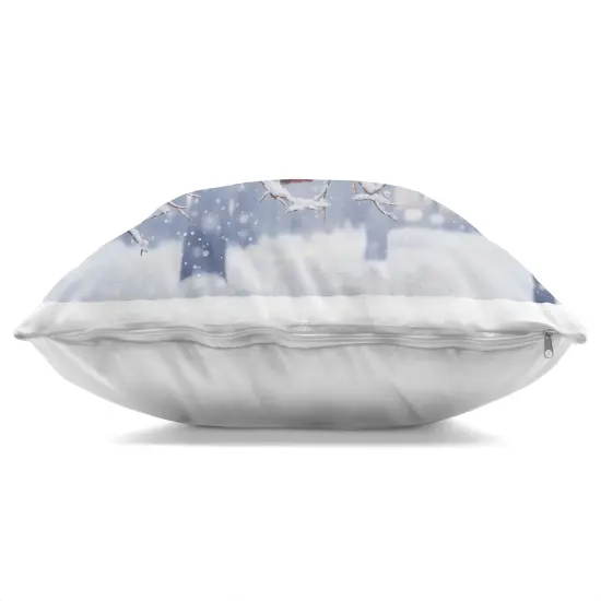 Stupell Industries Cardinals on Winter Branch Indoor Pillow, 18 x 7 x 18 {3}