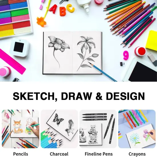 Art Sketchbook - 100 Sheets {3}