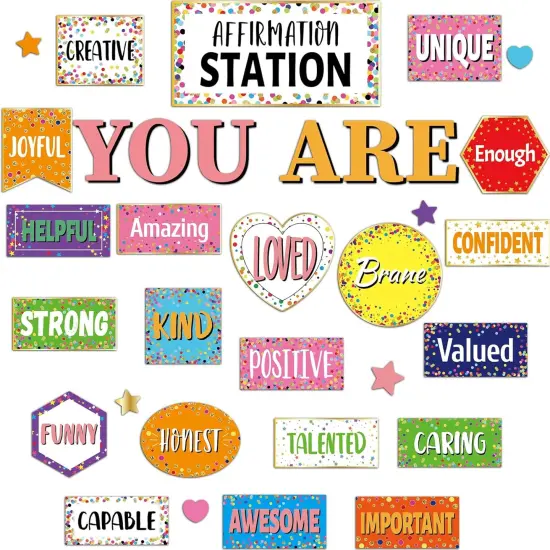 Affirmation Station Classroom Decorations {1}