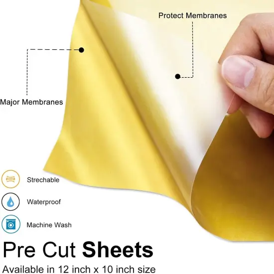 HTV Heat Transfer Vinyl Bundle -12 Pack 12'' x 5FT Heat Transfer Vinyl Rolls {3}