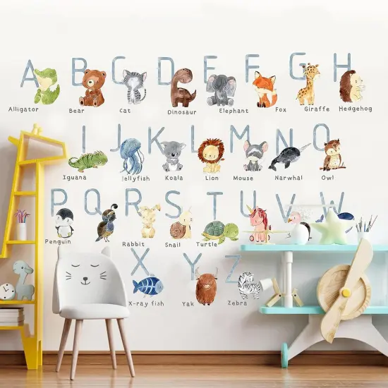 ABC Alphabet Wall Decals for Kids {3}