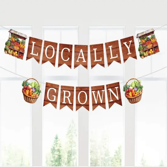 Baby Shower Decorations Locally Grown Pre-Strung Spring Fall Fruit {2}