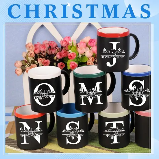 10 Sheets Waterproof Split Letter Stickers {3}