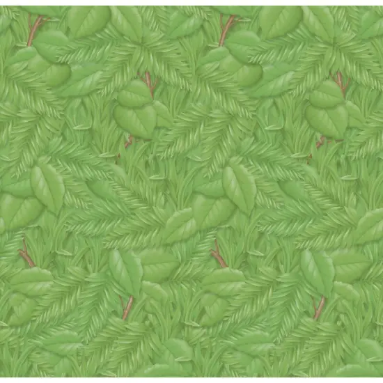 Bulletin Board Art Paper, Tropical Foliage, 48" x 50', 1 Roll {1}