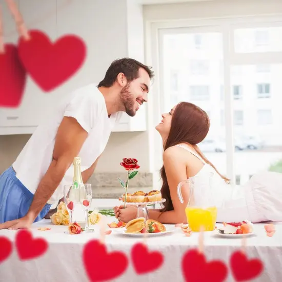 Gold Dipped Rose,24K Gold Rose with Transparent Stand,Real Long Stem Eternity Rose Flower Best for Her,Mom,Wife,Girlfriend,Anniversary,Mothers Day,Birthday,Valentine's,Wedding {2}