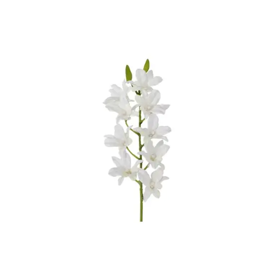 24&rdquo; Dendrobium Orchid Spray 3-Pack &ndash; 9 Blooms & 2 Buds, Lifelike Silk Flowers for D&eacute;cor {2}
