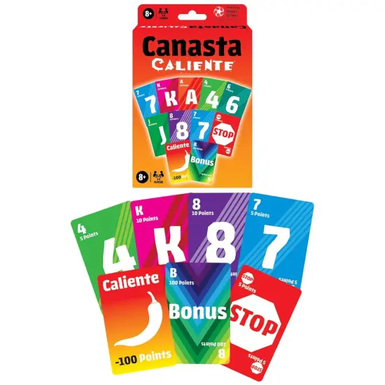 Winning Moves Games Canasta Caliente Official Card Game 2 to 6 Players {5}