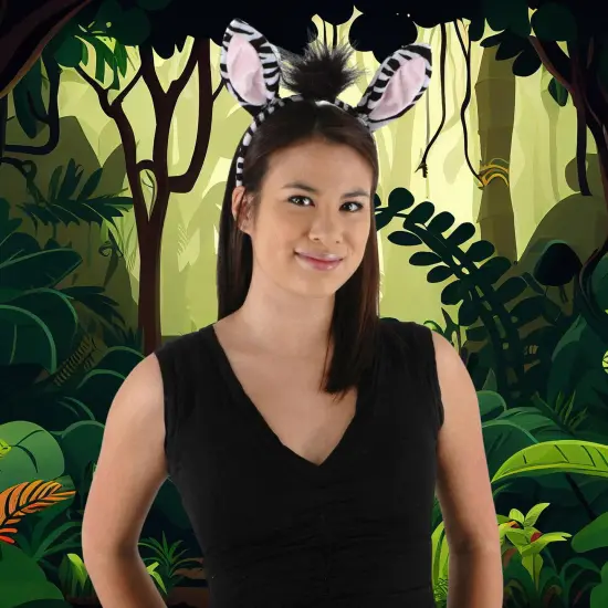 Zebra Adult Costume Accessory Kit {4}