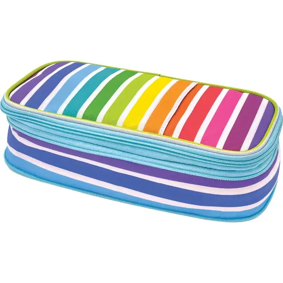 Colorful Stripes Pencil Case {1}