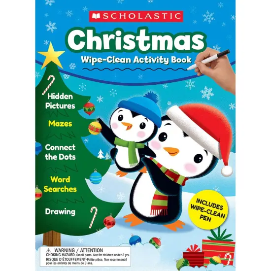 Christmas Wipe-Clean Activity Book {1}