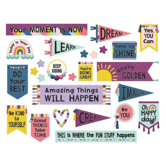 Oh Happy Day Positive Mini Bulletin Board Set {1}