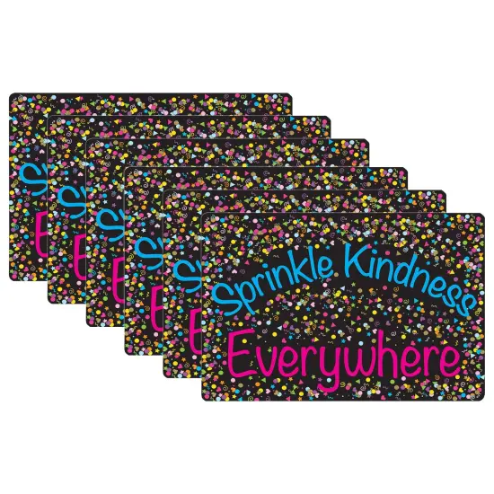 Computer Mouse Pad, 8" x 10", Sprinkle Kindness Everywhere, Pack of 6 {1}