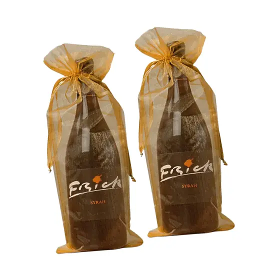Sheer Wine Bags 6"x15" Perfect for Gifting Bottles in Style {4}
