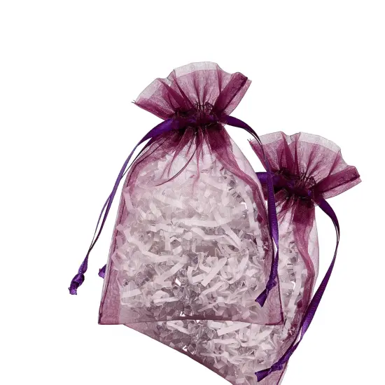 Small 5&rdquo; x 8&rdquo; Organza Bags Great for Wedding Favors {2}