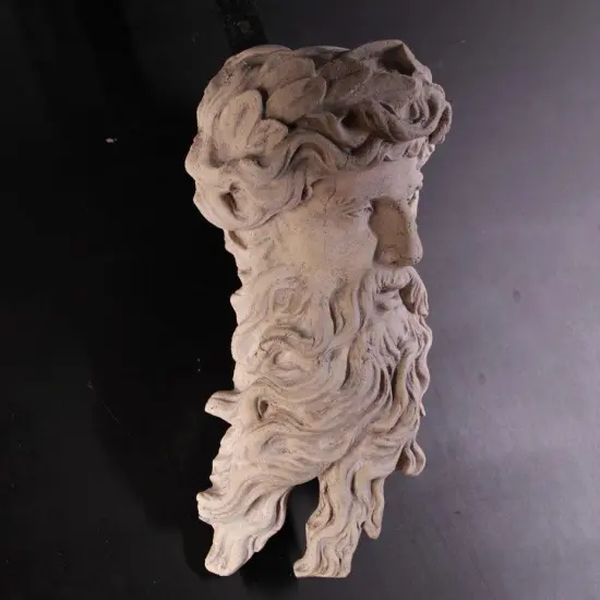 Hercules Head Wall Decor Statue {4}