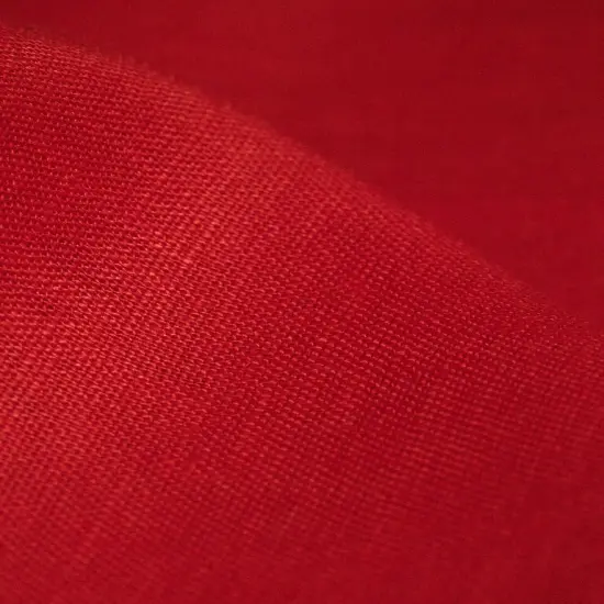 1 Yard Lipstick Pure Linen Fabric, Midweight 5.5 Oz Stone Washed Solid Weave 54 Inch {6}