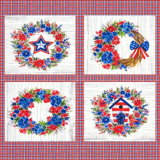 Independence Day Fat Quarter Bundle by Elena Vladykina for Robert Kaufman (FQ-2106-15) {3}