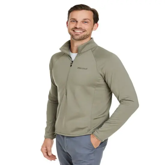 Marmot&reg; Men's Leconte Half-Zip Vetiver {4}
