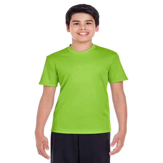 Team 365&reg; Youth Zone Performance T-Shirt ACID GREEN {1}