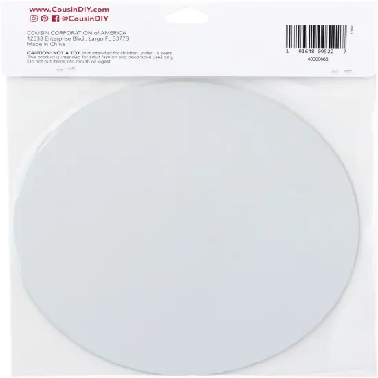 CousinDIY Round Glass Mirror-6" {3}