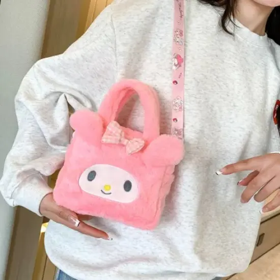 Hk and friends Plush Shoulder Bag {4}