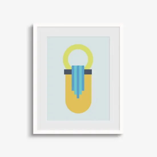 Modern Geo Art, Colorful Geometric Art, {1}