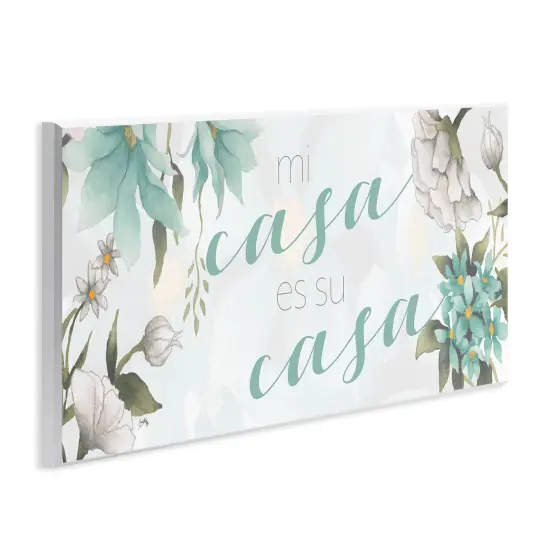 Stupell Industries Mi Casa Su Casa Flores Wall Plaque Art {3}