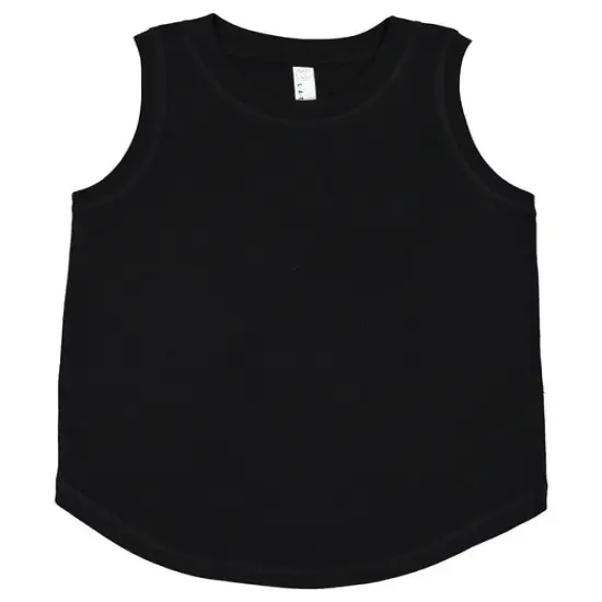LAT&reg; Girls' Relaxed Tank BLACK {1}