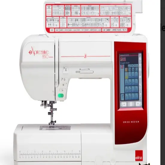 Elna eXpressive 850 Computerized Embroidery Machine {2}
