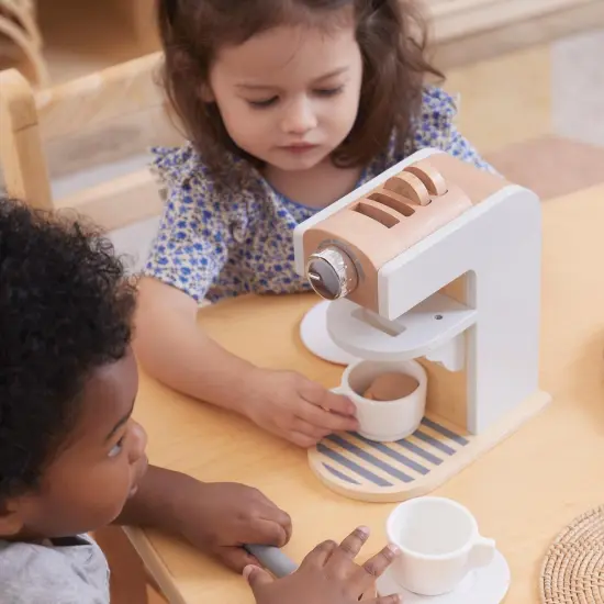Kaplan Early Learning Company Pretend Play Coffee Maker {6}