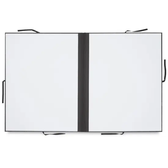 Cachet Deluxe Portfolio Without Flaps - 23" x 31", Black {1}
