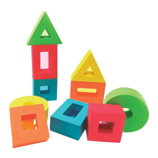 Edushape Color Window Foam Shapes {3}