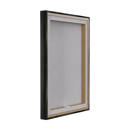 Stupell Industries Spring Lambs in Meadow Floating Frame, design by LSR Design Studio {4}