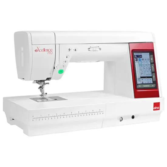 Elna eXcellence 770 Computerized Sewing and Quilting Machine {1}