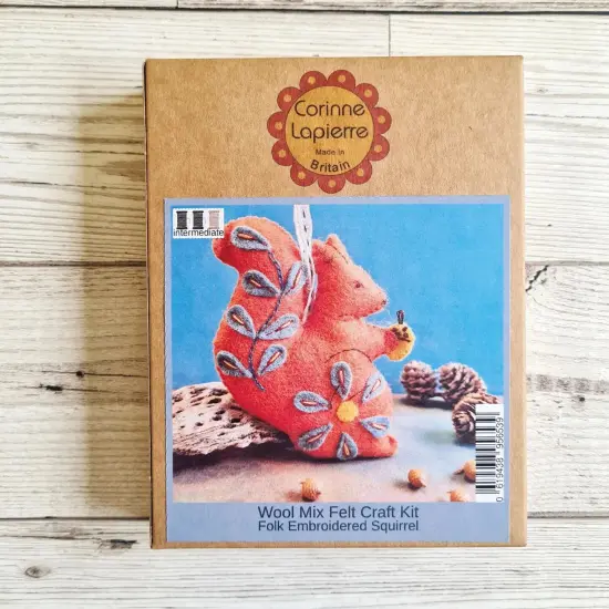 Folk Squirrel from Felt Craft Kit MKFSR1F {3}