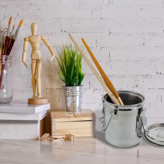 Small Stainless Steel Deluxe Brush Washer {5}